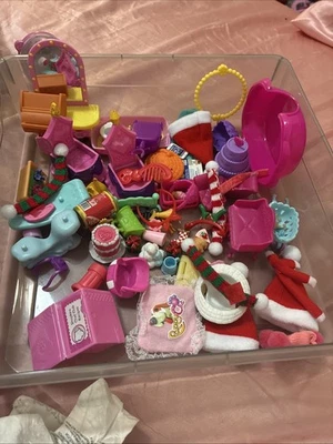 Lote grande de accesorios de my Littlest pet Shop, solo necesita irse, dispuesto a ofertas Foto 1 de 3