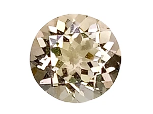 0.680CTS Yellow  natural beryl Round shape loose gemstones see video - Picture 1 of 3