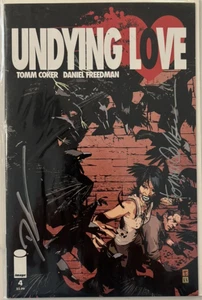 Signed Undying Love #4 Comic Tomm Coker Daniel Freedman - Picture 1 of 1