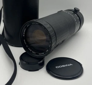 Cosina 100-500 mm f/5.6-8.0 MC obiettivo zoom macro attacco Canon FD Giappone - FUNGUS - Foto 1 di 10