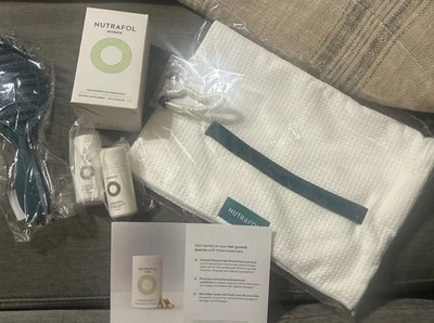 Nutrafol Women's Hair Growth Dietary Supplement 120 Capsules Sealed With Extras - Image 1 of 4