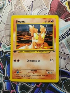 1st Edition Slugma 82/105 - Neo Destiny - LP - Picture 1 of 2