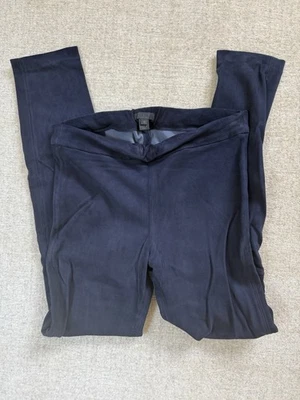 Leggings de gamuza azul marino para mujer J.Crew talla 10 Foto 1 de 4