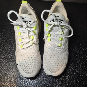 Nike Air Max 270 Damen Gr. 8 Sneaker weiß/knochen/volt AH6789-108 - Bild 1 von 8