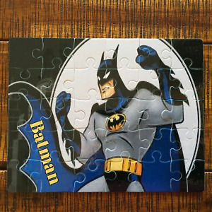 Batman Cartoon Puzzle for Kids 3+, 30 piece, 9.75" x 7.50", Sublimated Gift