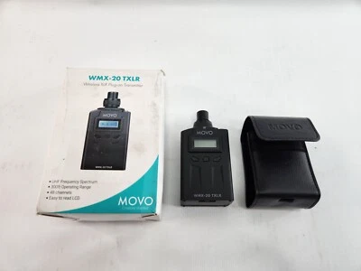 Movo WMX-20-TXLR 48-Channel Wireless Plug-on XLR Transmitter for The WMX-20 - Image 1 of 4