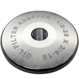 1/2-28 to 3/4-16 x 2.5 DIA - Oil Filter Adapter - Picture 1 of 12