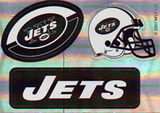 New York Jets NY Helmet NFL Logo Sticker Set 2007 #22