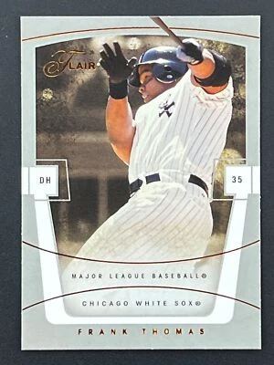 FRANK THOMAS 2004 Fleer Flair #56 Chicago White Sox HOF - Image 1 of 2