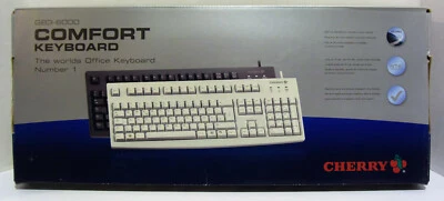 Vintage Cherry Mechanical Keyboard Model G83-6000 Comfort Clicker Switch NEW - Image 1 of 4