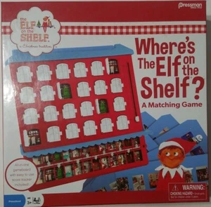 Pressman Elf on The Shelf: Where's The Elf on The Shelf? Game - Picture 1 of 2