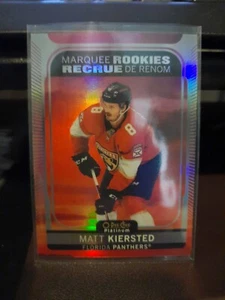 2021-22 O-Pee-Chee OPC Platinum Base Sunset Marquee Rookies #255 Matt Kiersted - Picture 1 of 2