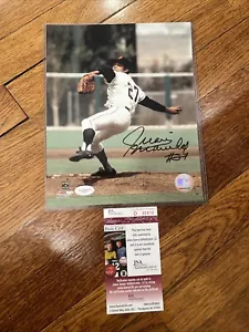 Juan Marichal Signed Auto Autograph 8x10 Color Photo JSA COA Photofile HOF - Picture 1 of 5