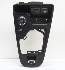 2015 Jeep Cherokee - Center Console Shifter Trim Bezel 1UJ60DX9AD OEM *A9346 - Picture 1 of 12