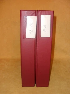 Two Notebooks Full w/ Pages about Playboy Playmates from 1950's - 1990's - Imagen 1 de 5