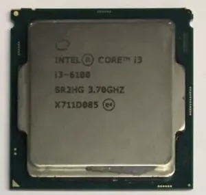 Intel Core i3-6100 3.70GHz Dual-Core CPU Processor SR2HG LGA1151 Socket - Picture 1 of 1