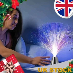 Sensory LED Light Fibre Optic Colour Changing Lamp Battery Powerd UK - Picture 1 of 13