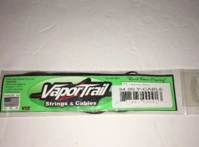 Vapor Trail Bow String 34.00 Y Cable-Made In USA-RARE-SHIPS N 24 HRS-NEW - Image 1 of 4