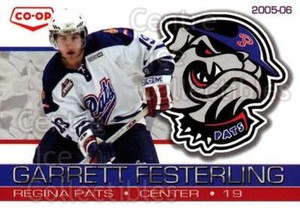 2005-06 Regina Pats #4 Garrett Festerling