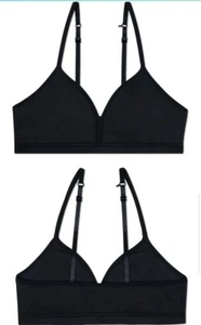 Fruit of the Loom Girl's Grey & White Training Bras-Small - Picture 1 of 3