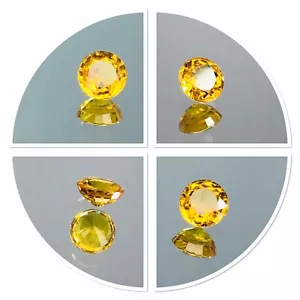 Australian Sapphire Vivid Yellow Rubyvale Queensland RARE 1 Carat Loupe Clean - Picture 1 of 9