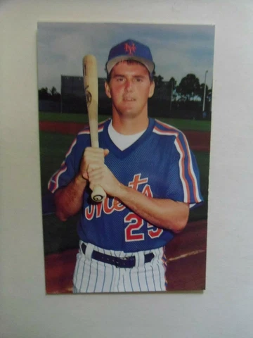 1990-91-NEW YORK METS-Keith Miller POSTCARD Cover