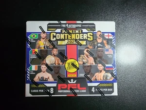 2025 Panini Contenders PFL Professional Fighters League Hobby Box - 4 Autos Avg - Picture 1 of 4
