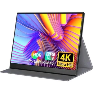 4K Portable Monitor 15,6" Portable Display 1200:1 400Nits 100% sRGB HDR Bildschirm - Bild 1 von 6