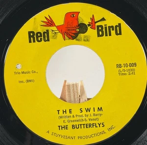 The Butterflys 45 RPM The Swim / Good Night Baby—EX - Bild 1 von 5
