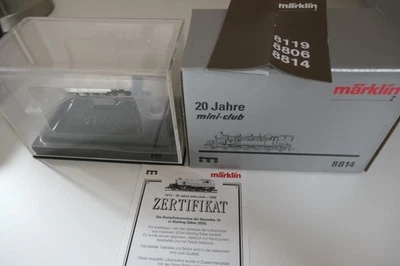 Märklin Miniclub Spur Z  8814 BR 78 Aufbau Sterling Silber Vitrine  Top/OVP - Bild 1 von 3