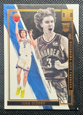 2021-22 Panini Impeccable No.85 Josh Giddey /99 Rookie RC Thunder Bulls - Image 1 of 2