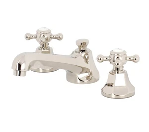 Kingston Messing KS4461BX Metropolitan breite Toilettenarmatur mit Metallkreuz - Bild 1 von 5