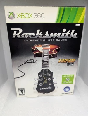 Auténticos juegos de guitarra Rocksmith con juego y cable - Xbox 360 Foto 1 de 4