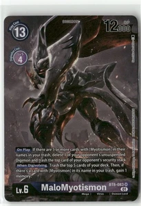 MaloMyotismon Alternate Art BT8-083 SR - New Awakening - Digimon TCG NM - Picture 1 of 2