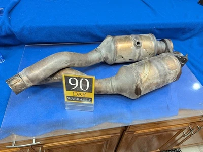 Juego de 2 tubos de escape laterales izquierdo y derecho 72k CA 10-15 Jaguar X150 XK XKR OEM Foto 1 de 4