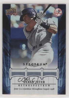 2008 Upper Deck Spectrum Derek Jeter Retrospectrum Derek Jeter #DJ28 HOF - Image 1 of 2