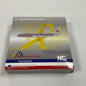NG model American Airlines “Liberty” Boeing 737-800 N905AN 1:400 Diecast Model. - Picture 1 of 11