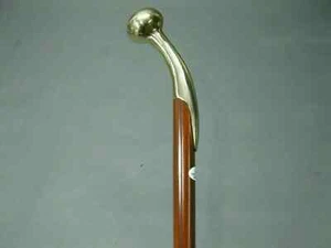 bubba wood brass walking walking stick hiking hams Precious stick 97 cm stick - Picture 1 of 5