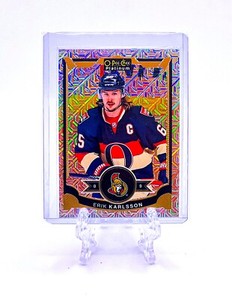 ERIK KARLSSON 2015 O-Pee-Chee Platinum #15 TRAXX PARALLEL SENATORS FUTURE HOF