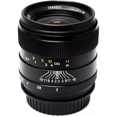 Zhongyi Mitakon Creator 35mm f/2 Lens for Canon EF Nikon F Pentax K Sony E - Image 1 of 4