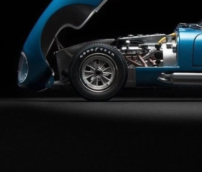 Daytona Shelby Race Car1 18Racing12Custom Built Metal Body 1960s GT Model24Racer - Image 1 of 4