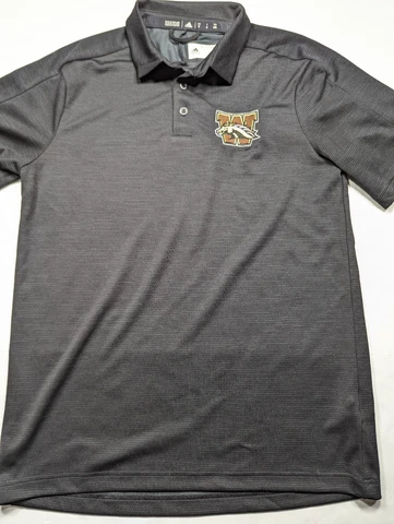 Men's Western Michigan Broncos Football adidas Performance Polo Size Medium Cover