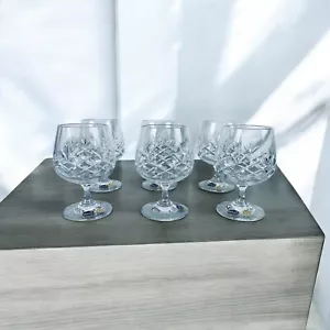 Böhmisches Bleikristall Set x6 Schnaps Gläser unbenutzt Feinschliff Präsentationsbox - Bild 1 von 8