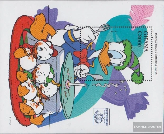 Ghana block268 (complete issue) unmounted mint / never hinged 1995 Walt-Disney-F - Image 1 of 1