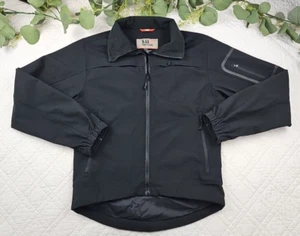 5.11 Tactical Men's Black Windbreaker Full Zip Jacket Size S Cargo - Picture 1 of 8