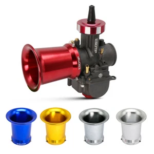Motorcycle Carburetor Air Filters Cup 55mm Velocity Stacks Intake for Dirt Bike - Picture 1 of 10