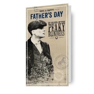 Father's Day Card | Happy Father's Day | Peaky Blinders Tommy Shelby - Imagen 1 de 6