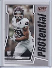 2022 SCORE ISAIAH SPILLER PROTENTIAL RED FOIL ROOKIE CARD