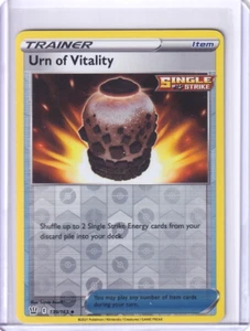 Pokemon Entrenador Urna de Vitalidad Holograma Inverso #139 Estilos de Batalla 2021 Juego de Cartas Coleccionables - Imagen 1 de 2