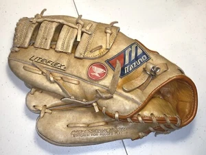 Mizuno Lite Flex Glove MT2072 Pro Model Left Hand Throw LHT Brown Leather Mitt - Bild 1 von 4